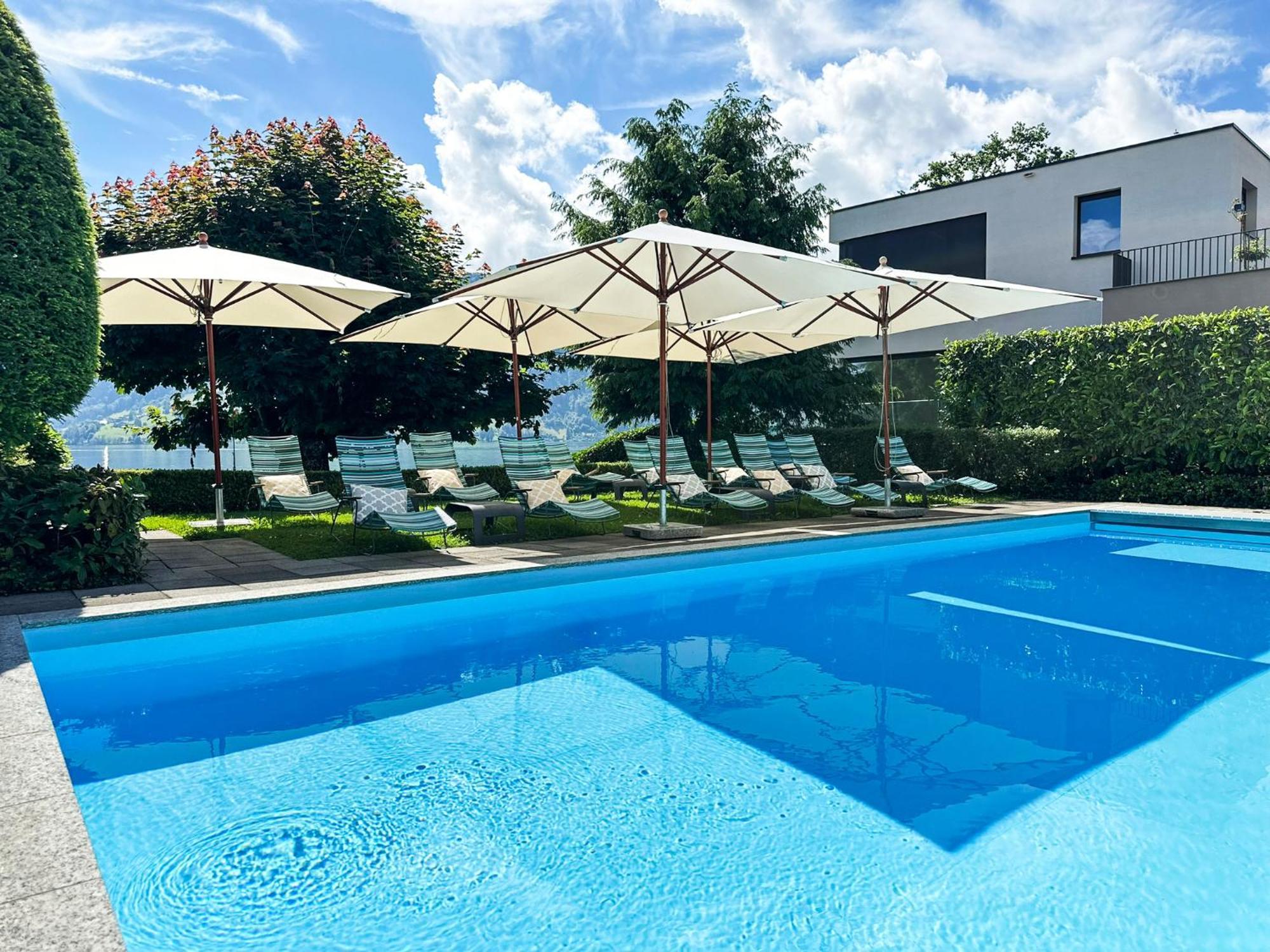 Seehotel Kastanienbaum Luzern Dış mekan fotoğraf