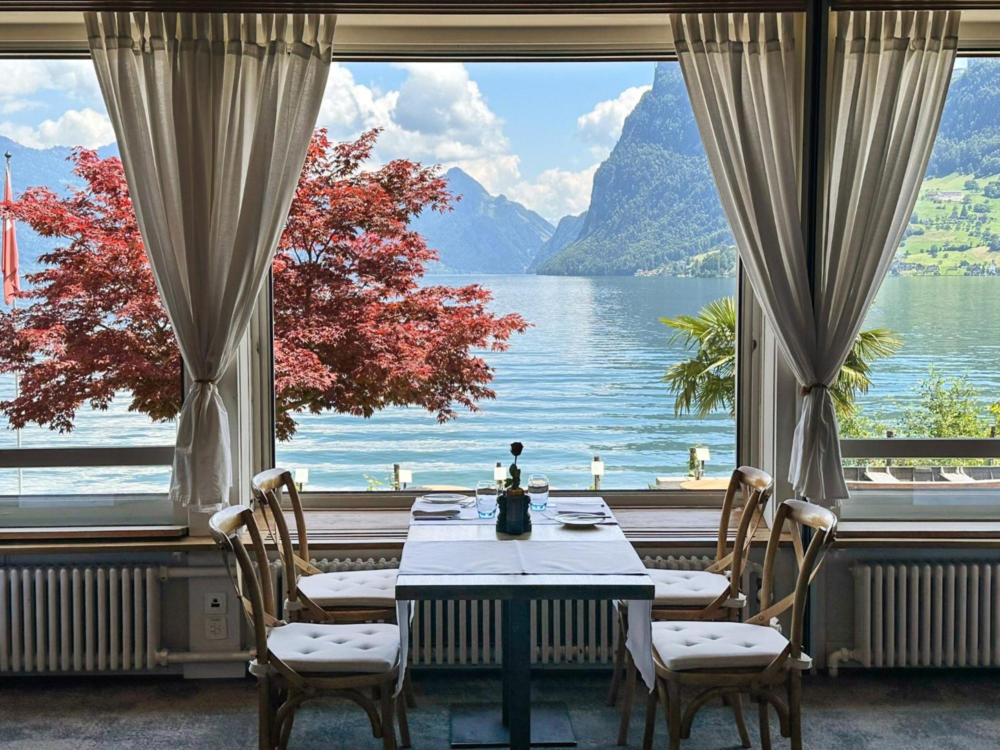 Seehotel Kastanienbaum Luzern Dış mekan fotoğraf